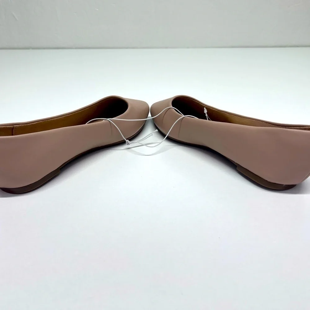 𝅺WOMEN'S Corinna Wide Width Pointed Toe Ballet Flats - A New Day